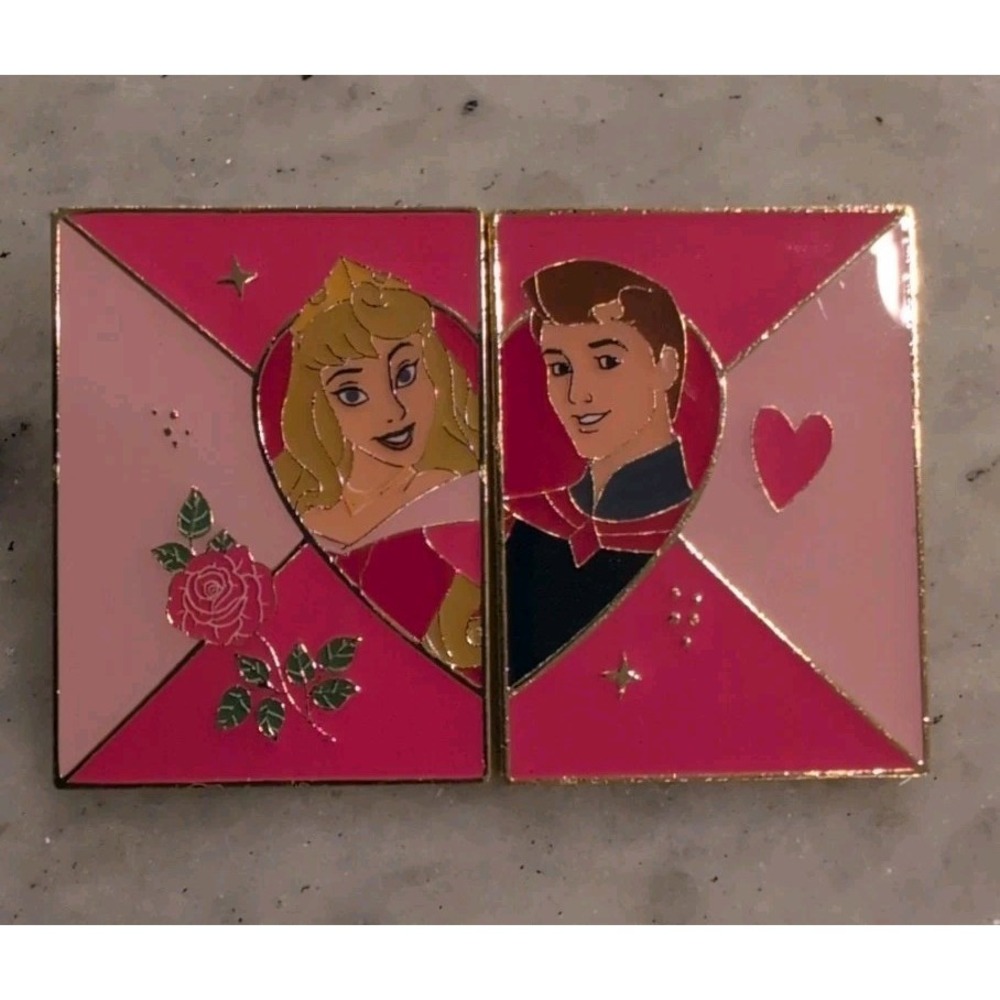 Disney Loungefly Princess Couple Mystery Pin Series - Aurora & Phillip Pin